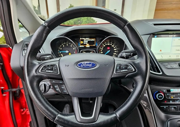 Ford Grand C-MAX cena 51900 przebieg: 128000, rok produkcji 2017 z Elbląg małe 667